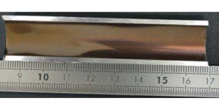 Photo of the internal surface