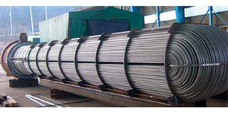 heat exchanger tubes.