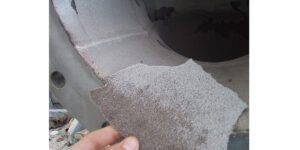 Excessive fouling reduces heat exchanger