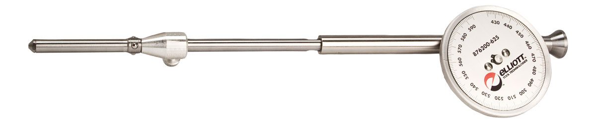 Internal three point expanding dial caliper.