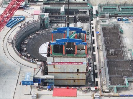 Installation of CA20 module at China’s Lianjiang NPP 1