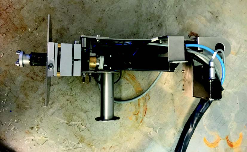 The tube-to-tube sheet scanner. Image courtesy of FORCE Technology.