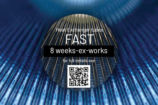 Supporting requirements for urgent tube replacement- breakdowns, unplanned outages MST offer a FAST HX product across a range of various sizes.