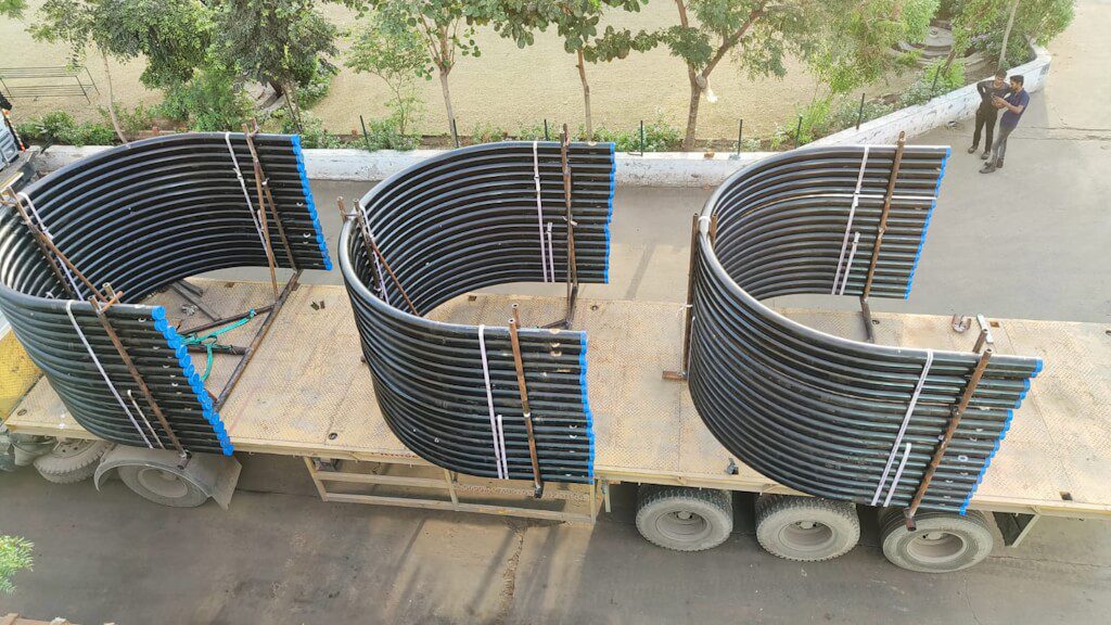 Heavy Metal has successfully manufactured arbor coil bends for the first time in India