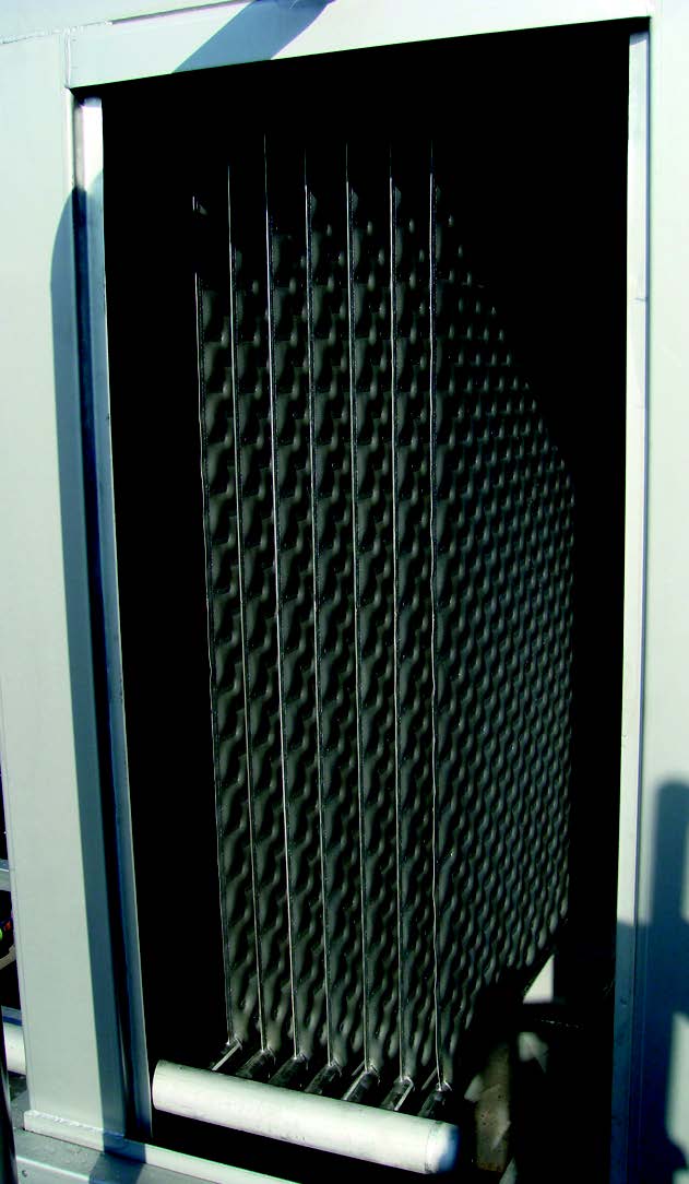 Falling film chiller.