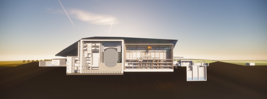 Rolls-Royce SMR is an affordable clean energy solution that utilizes proven, commercially available technology to provide a fully integrated, factory-built nuclear power plant. Photo courtesy of Rolls-Royce SMR.