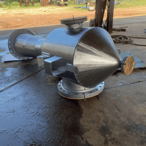 A CO<sub>2</sub> reducer designed by Alabama Heat Exchangers.