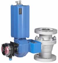 automated on-off ball valves 