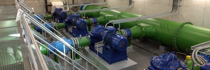 Dunea Duin and Water - Pump room