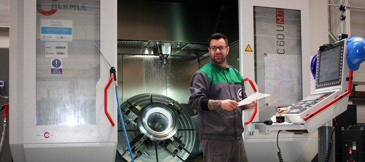 Recent investments at ARMATURY Group include this HERMLE five-axis CNC machine