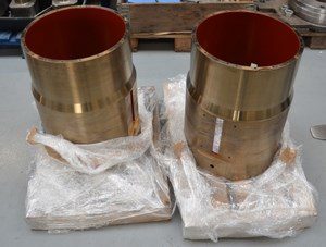 Fig. 7: Xylan coated cylinder for the pneumatic model