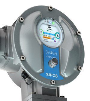 SIPOS SEVEN actuators feature an easy-to-use drive controller, a high-resolution TFT colour display and an external USB interface.