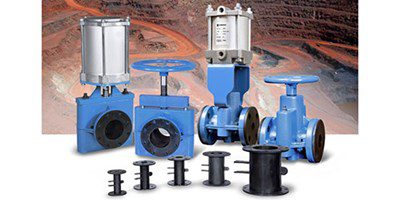 Orbinox pinch valves for corrosive-abrasive slurries
