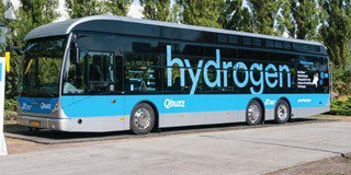 Hydrogenpowered busses