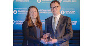 Dr. Mireille Rack, Life Cycle Assessment Specialist at Tata Steel Europe received the award for Tata Steel during an event in the Natural History Museum, London, earlier in the year.