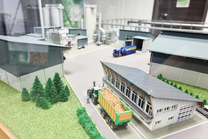 Model of the facility