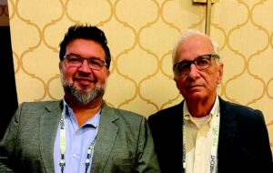 Retired Global Technical Director Jose Veiga (right), and current Global Technical Director Carlos Girao, have helped TEADIT become an industry leader in advancing sealing technologies.