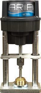 The new ARIA electrically actuated modulating globe control valve. Image courtesy of Warren Controls.