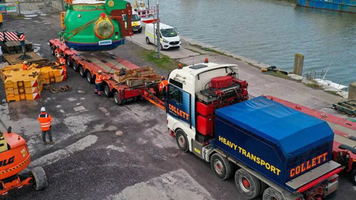 Collett delivers two 160Te inlet valves