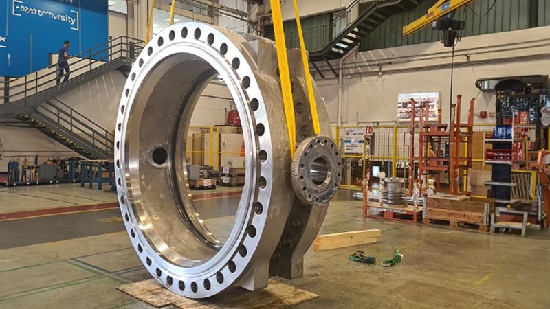 Triple offset butterfly valve passes FAT for PDH plant