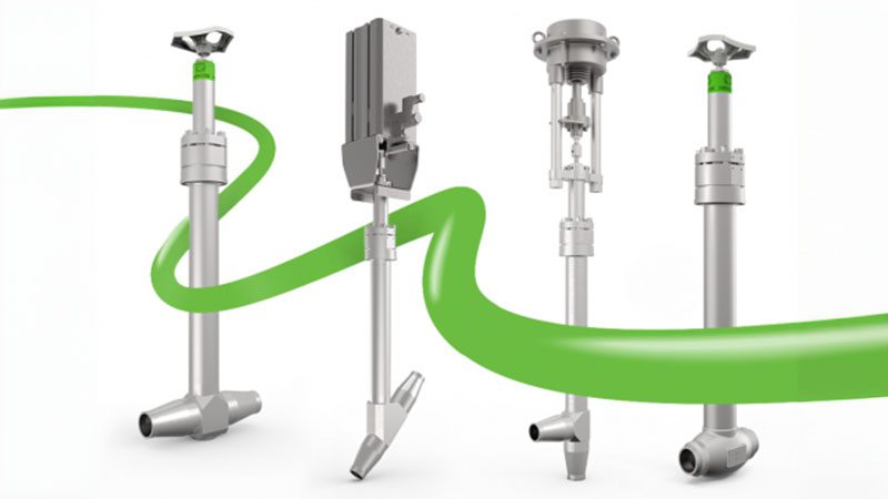 HEROSE top entry valve for special requirements