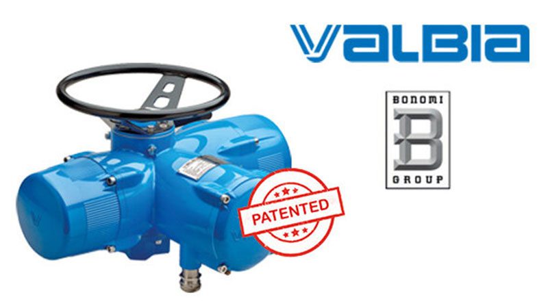 New patent for Valbia’s MT multiturn actuator