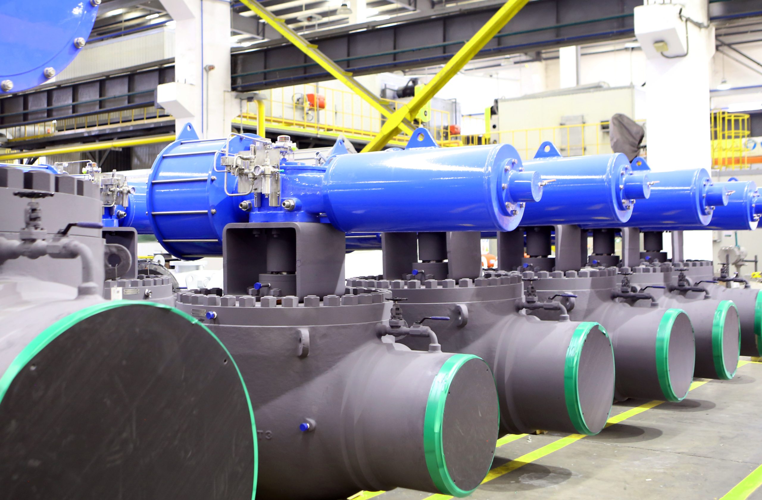 40 inch 600LB fully-welded ball valves