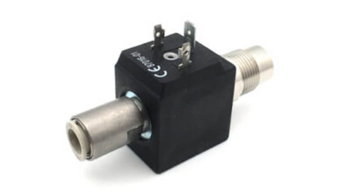 Newly developed 2/2-way low-pressure coaxial solenoid valve