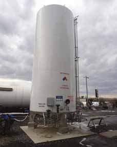 Liquid cylinders are constructed to withstand the extreme cold temperatures associated with cryogenic liquids