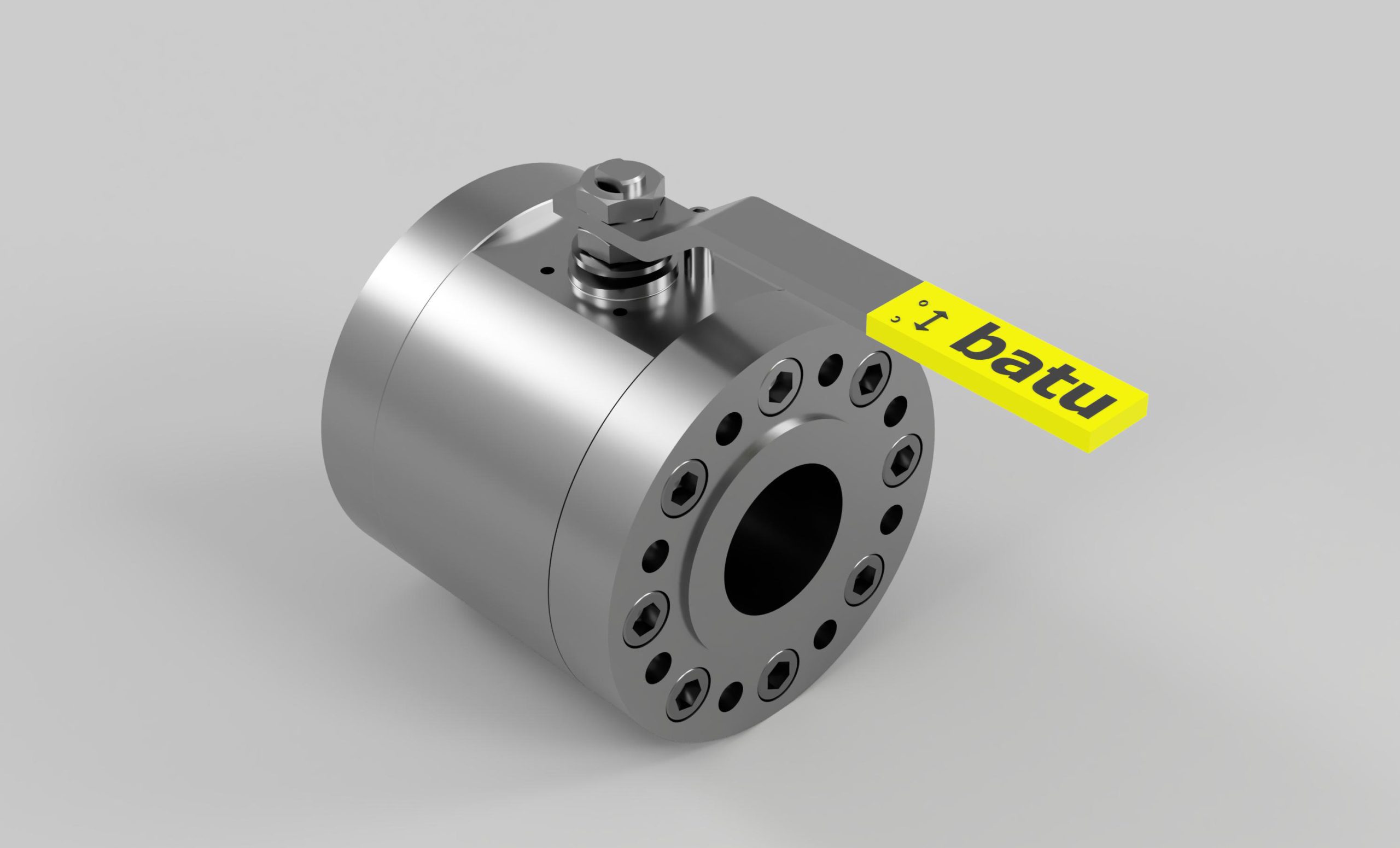 Figure 2. Wafer monoblock and ball valve design