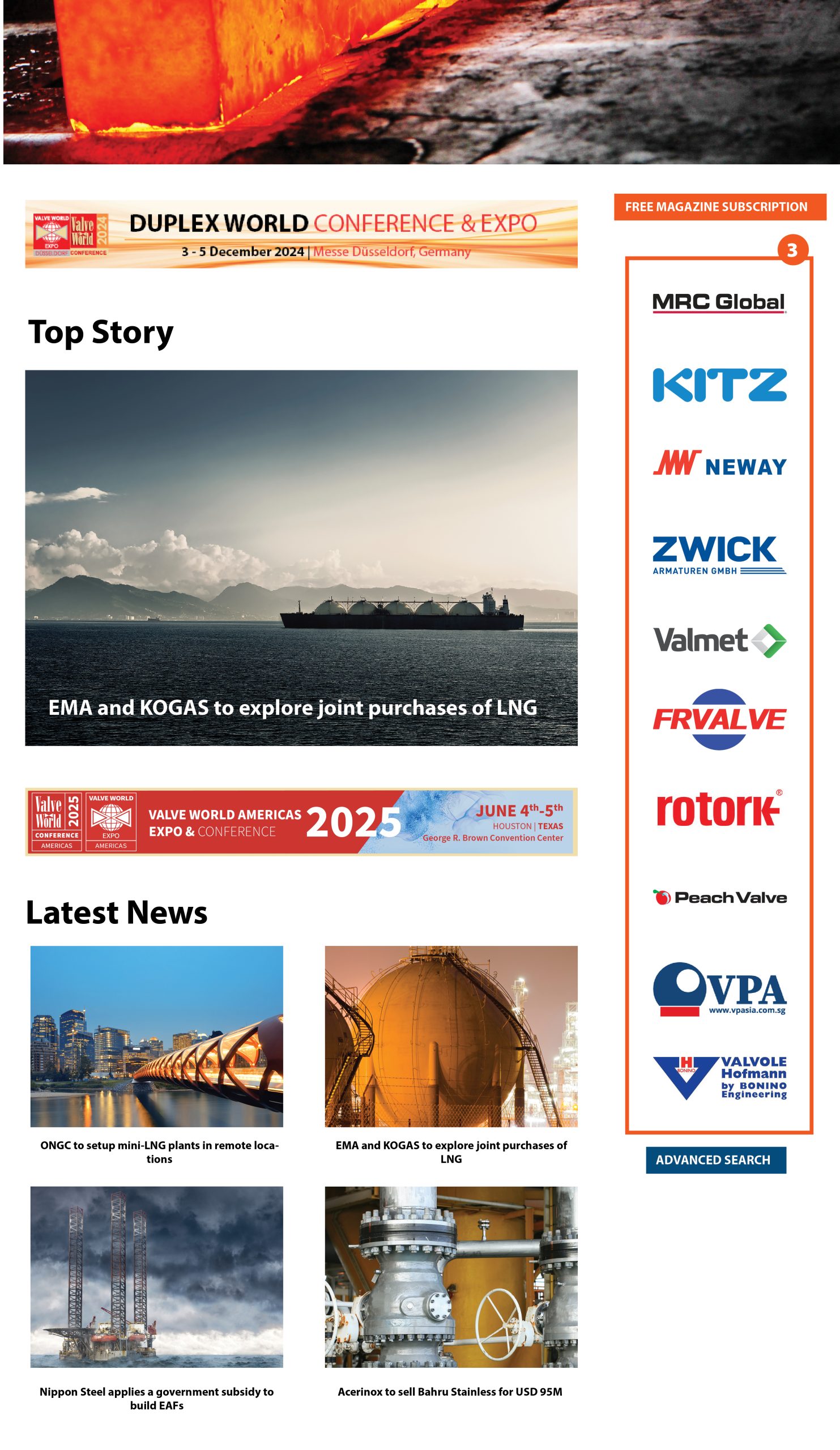 3. Home page Logo Banner