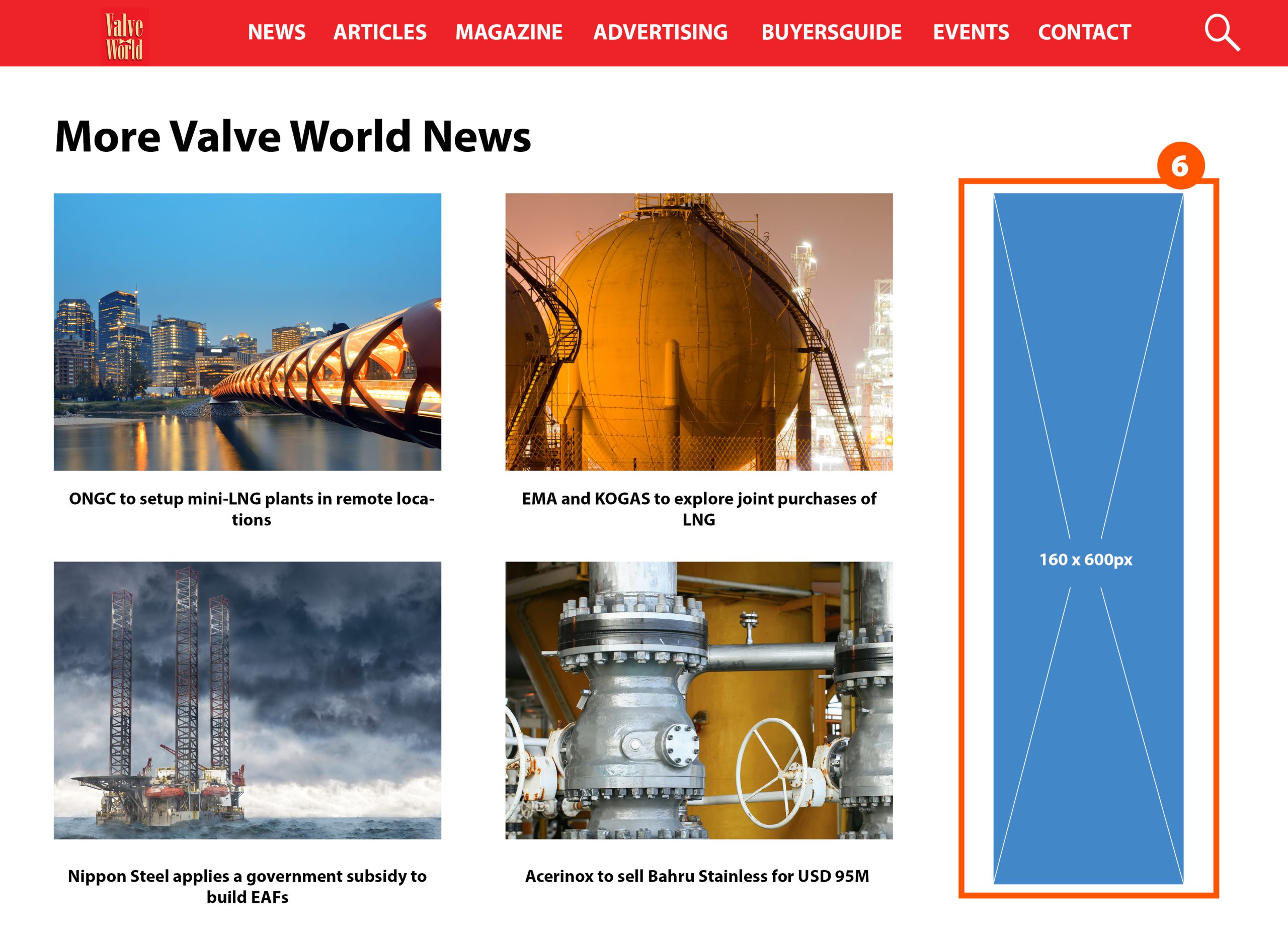 6. Homepage Skyscraper Banner