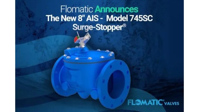 Flomatic introduces Model 745SC – 8” swing check valve