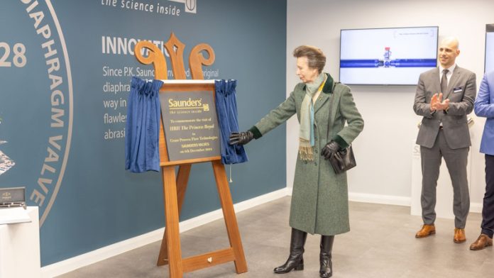 Her Royal Highness The Princess Royal visits Crane Company