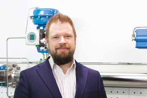 Ville Kähkönen, Director, Renewable Energy & Gases, Valmet’s Flow Control business line.