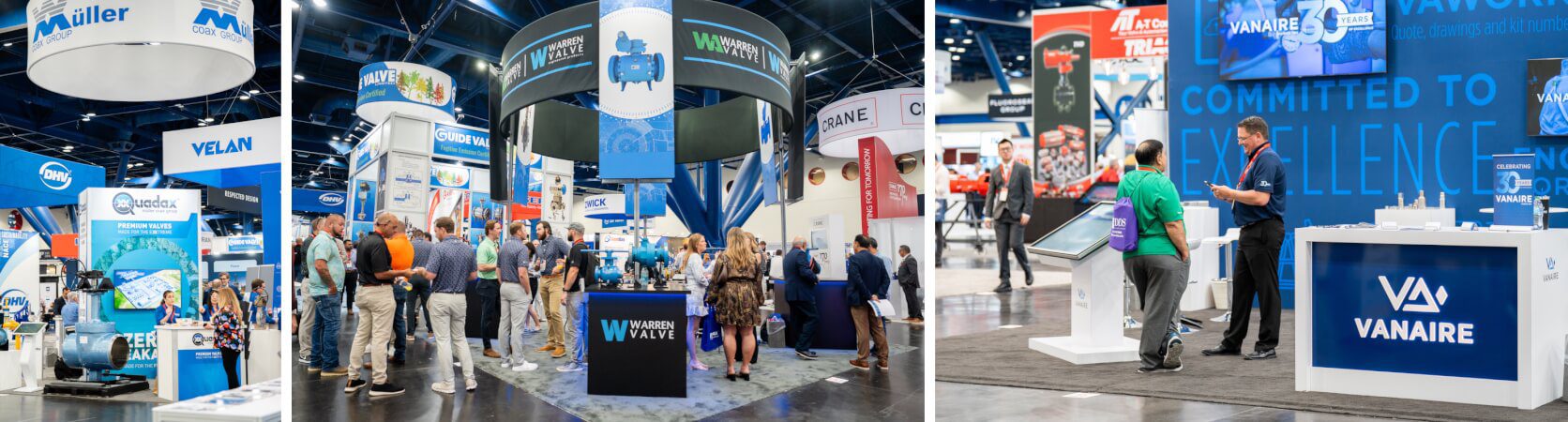 Several of the top industry leaders showcased their latest products and were open to network on the expo floor.