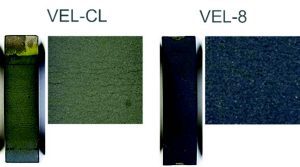 Figure 5: Acoustic emission–assisted 4-point bending setup and wear track comparison between VEL-CL and VEL-8.