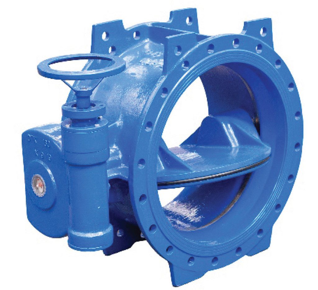 Figure 1. A double eccentric Butterfly Valve