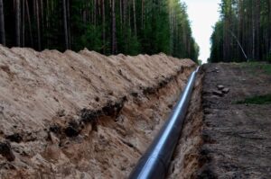 Natural gas pipeline (underground)