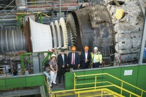 Donaustadt power station turbine