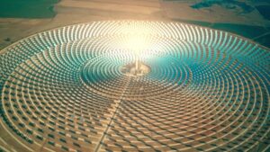 Concentrated solar power plant