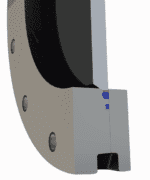 Figure 1: DSS Guided Shear Gate with Chisel Tipped Gate. Preferred Isolation Flow Installation, but 100% equal Bidirectional Tightest Shut-Off. Image cortesy by DSS Valves.