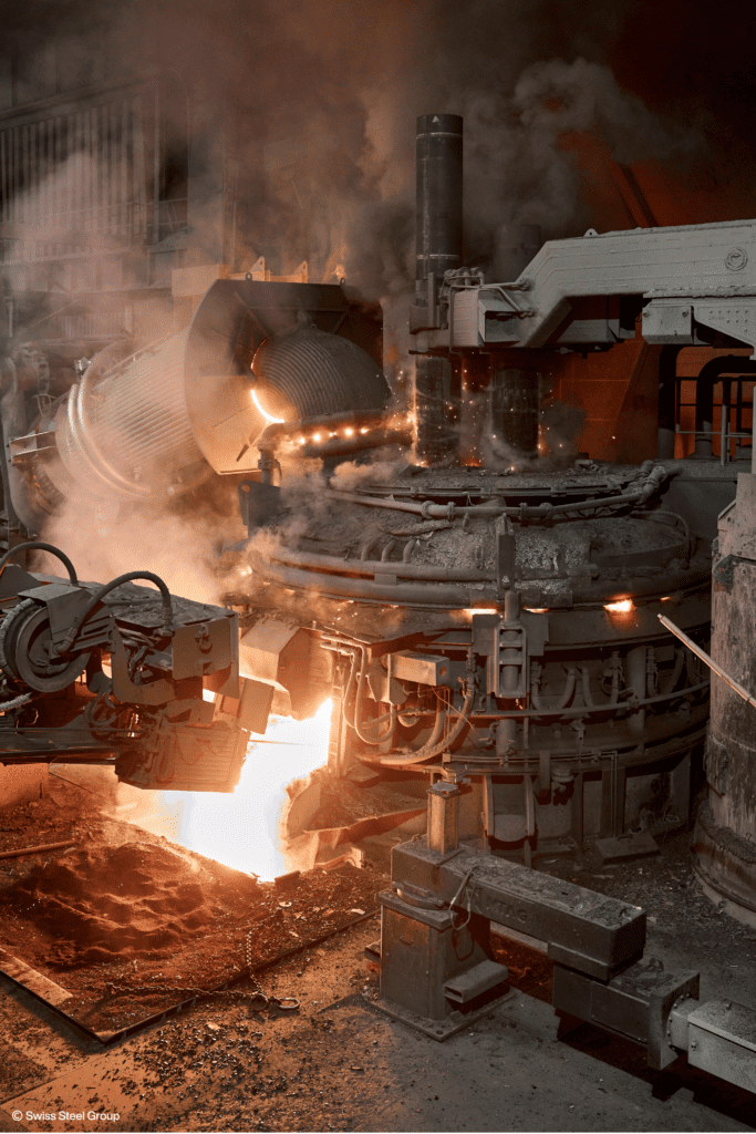 Swiss Steel Group is amongst the leading providers of steel with a low carbon footprint.