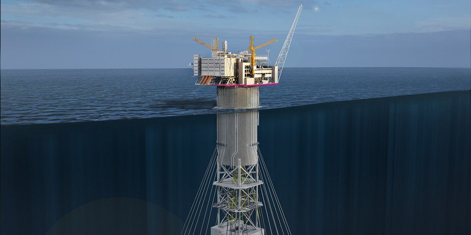 The Aasta SPAR will be the largest such platform in the world. Photo ©Statoil