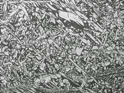 Fig 3. Microstructure of SDSS at weld metal.