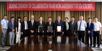 MHI sign framework agreement with COSCO Dalian MHI sign framework agreement with COSCO Dalian