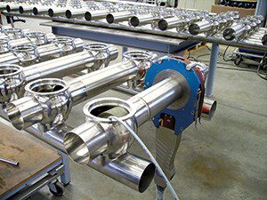 Figure 1. For all hygienic applications, the closed welding heads are well-adapted.