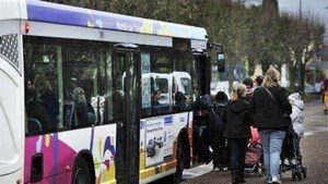 The Eolbus, a new hydrogen bus that will soon be deployed in several European cities.