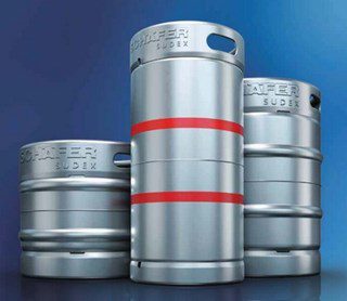 Stainless steel KEGs are far more ecological and economical than plastic equivalents. Photo courtesy of SCHÄFER Container Systems