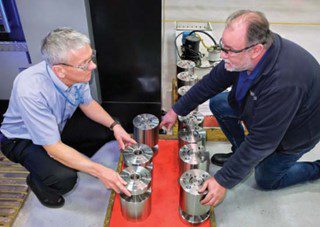 Andrew Kethro (left) and Tracey Harnden 